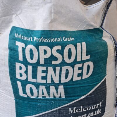 Blended loam topsoil