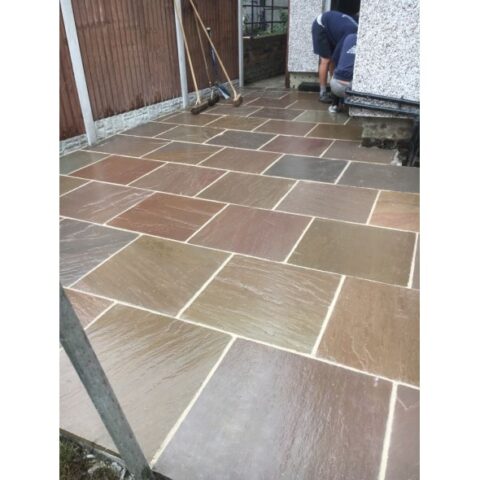 Raj Green Sandstone Paving 600mm x 600mm