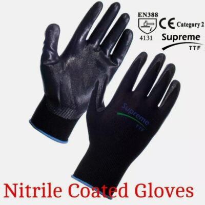 Nitrile coated Gloves