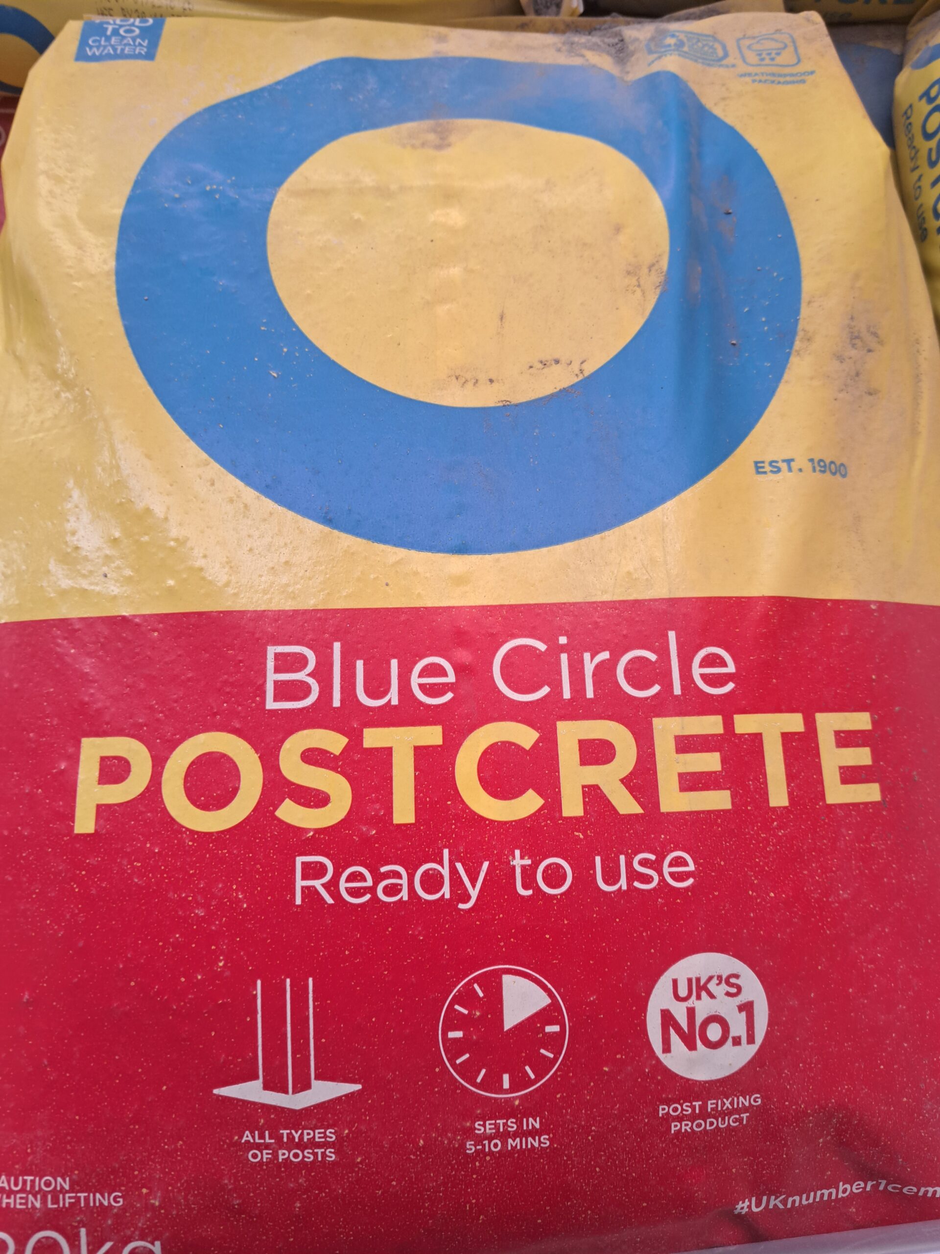 blue circle postcrete