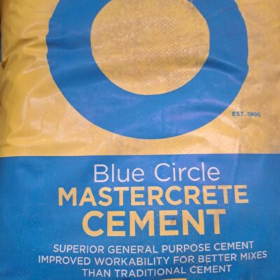 Blue circle cement