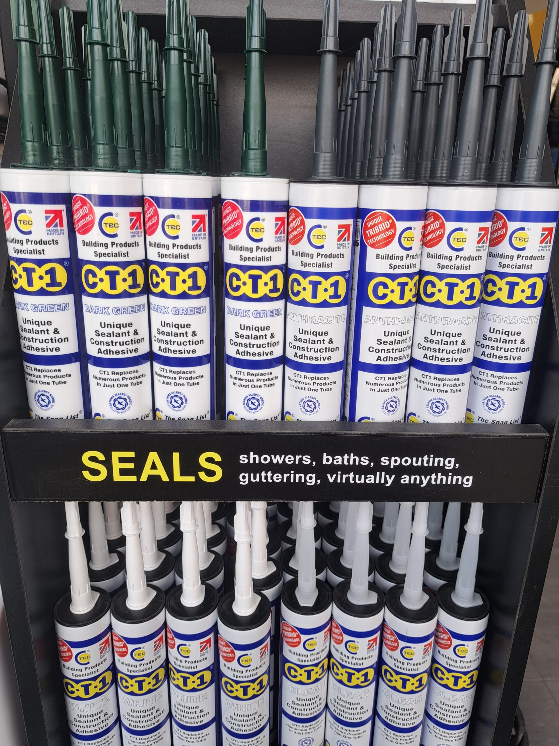 CT1 Unique sealant and construction adhesive