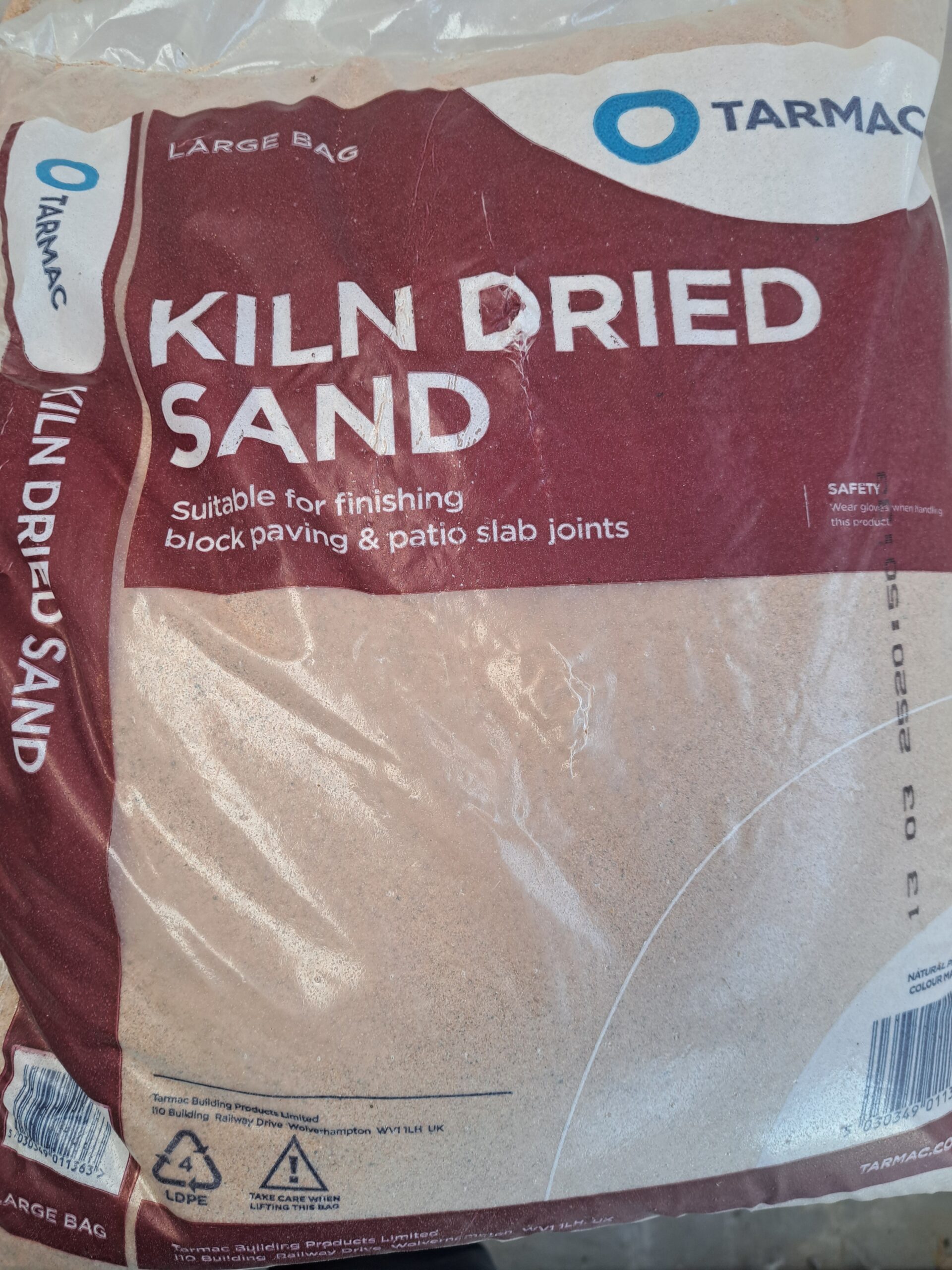 Tarmac kiln dry sand